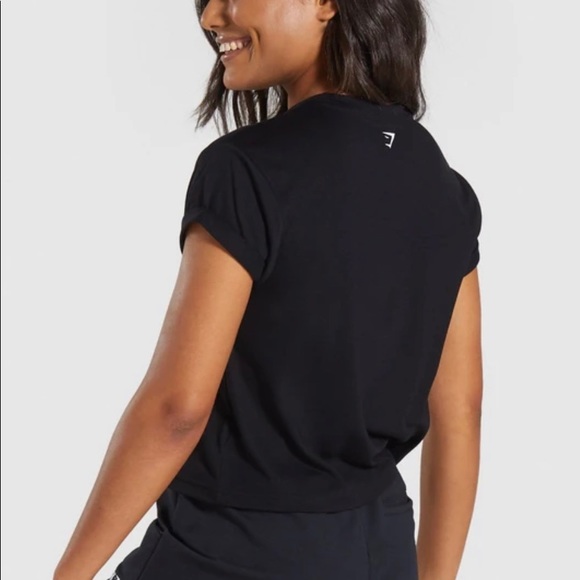 Gymshark black tee shirt XS - Picture 5 of 7